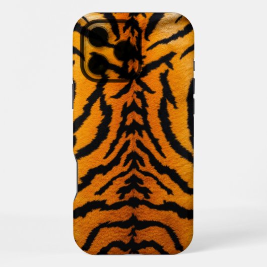 タイガーグローレザー iPhoneケース (裏面)