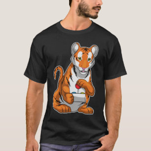 タイガーゲーマーコントローラー Tシャツ