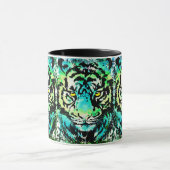 タイガーコーヒーマグカラフル- Tiger Eyes Cup マグカップ (中央)