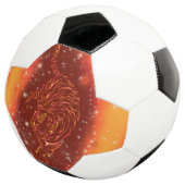 タイガーサッカーランニングボール銀河系星空の夜 サッカーボール (3/4)