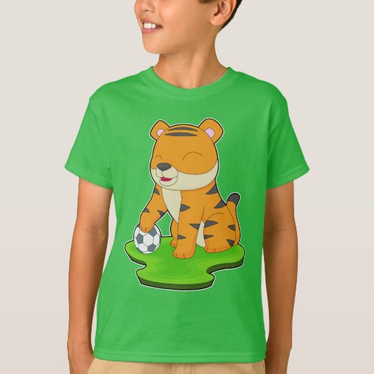 タイガーサッカー Tシャツ (正面)