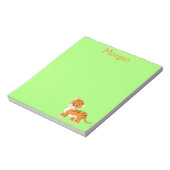 タイガーサファリグリーン ノートパッド (回転)