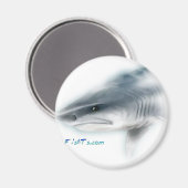 タイガーシャーク頭 マグネット (正面/裏面)