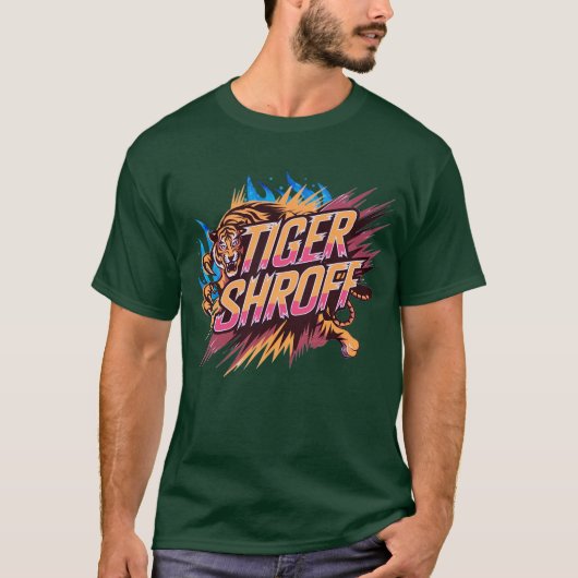 タイガーショフボリウッドTシャツ Tシャツ (正面)