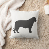 タイガーシルエット クッション (ブランケット)