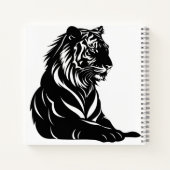 タイガーシルエット ノートブック (裏面)