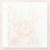 タイガージャングルの夏 ガラスコースター (裏面)