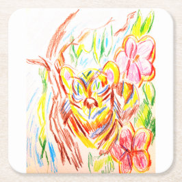 タイガージャングルの夏 スクエアペーパーコースター