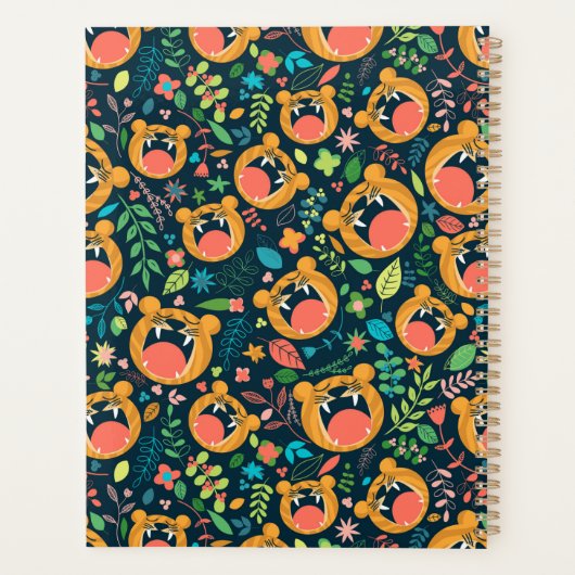 タイガージャングルを聞パーソナライズされたく プランナー手帳 (裏面)