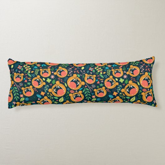 タイガージャングルを聞パーソナライズされたく ボディピロー (裏面)