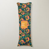 タイガージャングルを聞パーソナライズされたく ボディピロー (正面縦)