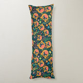 タイガージャングルを聞パーソナライズされたく ボディピロー (裏面 (縦))