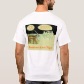 タイガースが大好き Tシャツ (裏面)