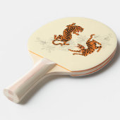 タイガースとさくらんぼ 卓球ラケット (正面アングル)
