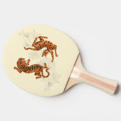 タイガースとさくらんぼ 卓球ラケット (横)