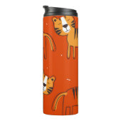 タイガースカラフル手引きデコール タンブラー (回転右)