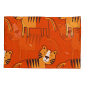 タイガースカラフル手引きデコール 枕カバー (裏面)