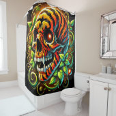 タイガースカル シャワーカーテン (インサイチュ)