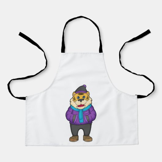 タイガースカーフビーニー エプロン (正面)