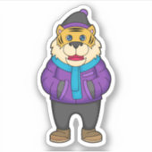 タイガースカーフビーニー シール (正面)