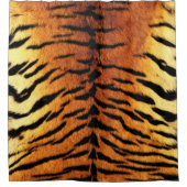 タイガースキンプリント シャワーカーテン (正面)