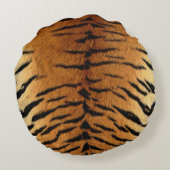 タイガースキンプリント ラウンドクッション (裏面)