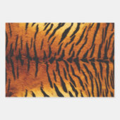 タイガースキンプリント ラッピングペーパーシート (正面3)