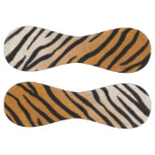 タイガースキンリアルアニマルプリント偽獣皮 ソフトボール (パネル)