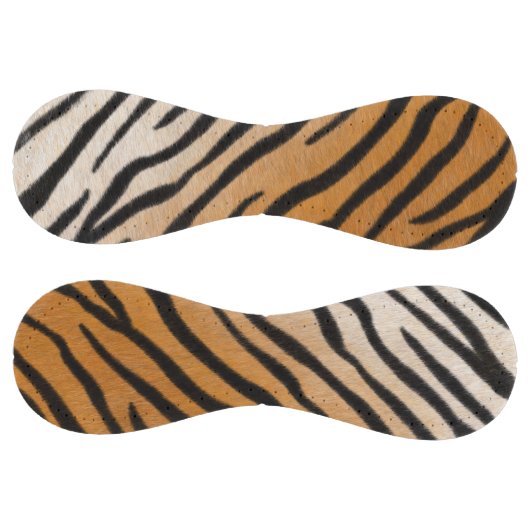 タイガースキンリアルアニマルプリント偽獣皮 ソフトボール (パネル)