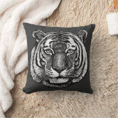 タイガースケッチ クッション (ブランケット)