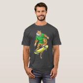 タイガースケータースケートボード Tシャツ (正面フル)