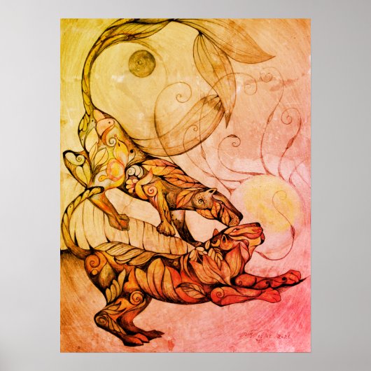 タイガースダンスポスター ポスター (正面)