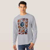 タイガーステッカー2023 Tシャツ (正面フル)