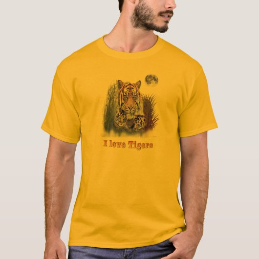 タイガースデザイン Tシャツ (正面)