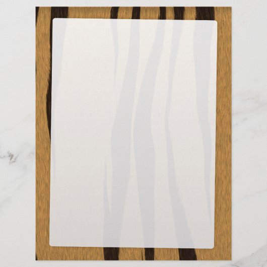 タイガーストライプのパターン チラシ (正面)