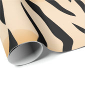 タイガーストライプのパターン ラッピングペーパー (ロールコーナー)