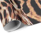 タイガーストライプのパターン ラッピングペーパー (ロールコーナー)