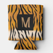 タイガーストライプのモノグラムのクーラーボックス 缶クーラー (裏面)