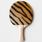タイガーストライプズエキゾチックアニマルプリント 卓球ラケット (裏面)