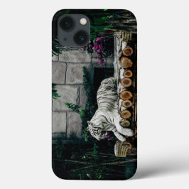 タイガーストライプズキャットアニマルフォレストデスティニーの運命 iPhone 13ケース
