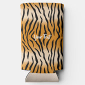 タイガーストライプズパターンセルツァークーラーボックス スリム缶クーラー (裏面)