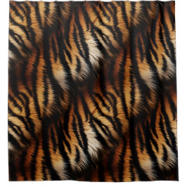 タイガーストライプズ シャワーカーテン