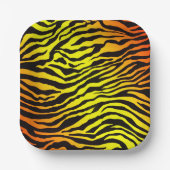 タイガーストライプズ ペーパープレート (正面)