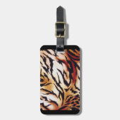 タイガーストライプズ ラゲッジタグ (正面縦)