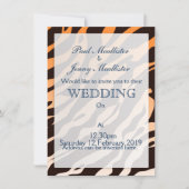 タイガーストライプズ 招待状 (正面)