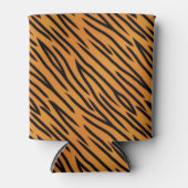 タイガーストライプパターン 缶クーラー (正面)