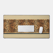 タイガーストライププリント デスクマット (キーボード&マウス)