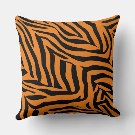 タイガーストライプ装飾用クッション クッション (裏面)