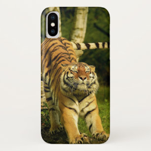 タイガーストレッチグッドモーニングワールド iPhone X ケース