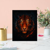 タイガーストーム – 激しいエネルギーを放つ アクリルサイン (ウェディング)